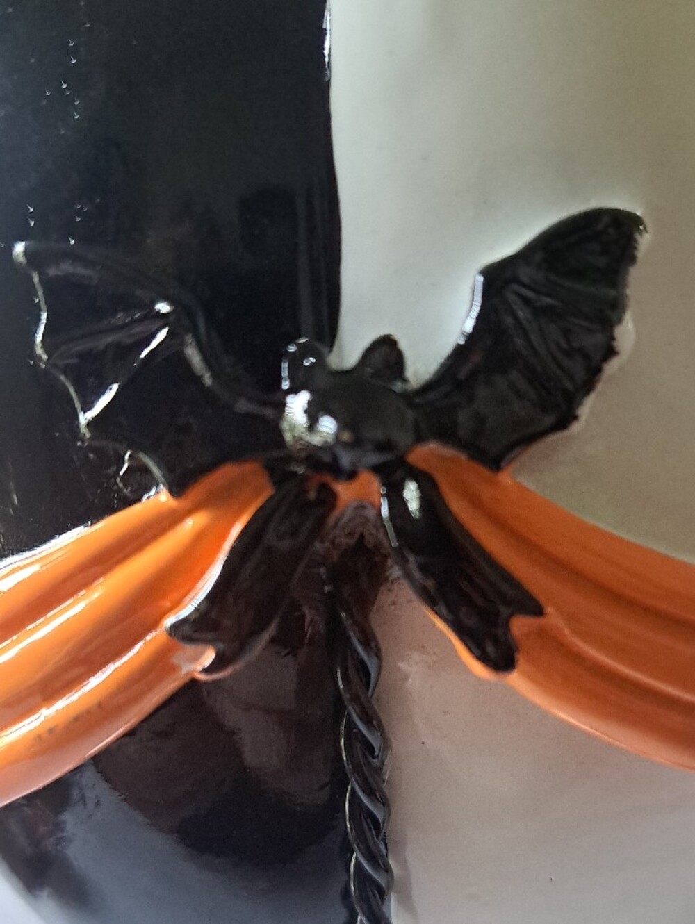 Ghost Figurine In Hot Air Balloon Halloween Decor - Free Standing Tabletop New - Picture 6 of 7